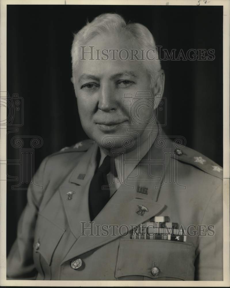 1951 Press Photo Major General George A. Horkan, U.S. Army Quartermaster