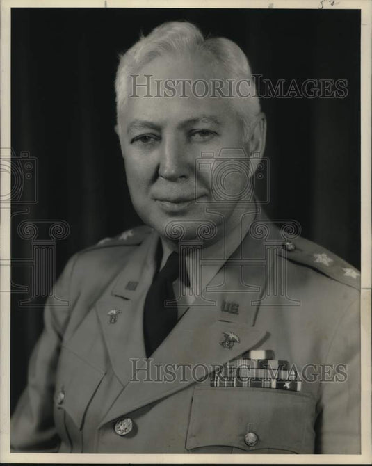 1951 Press Photo Major General George A. Horkan, U.S. Army Quartermaster