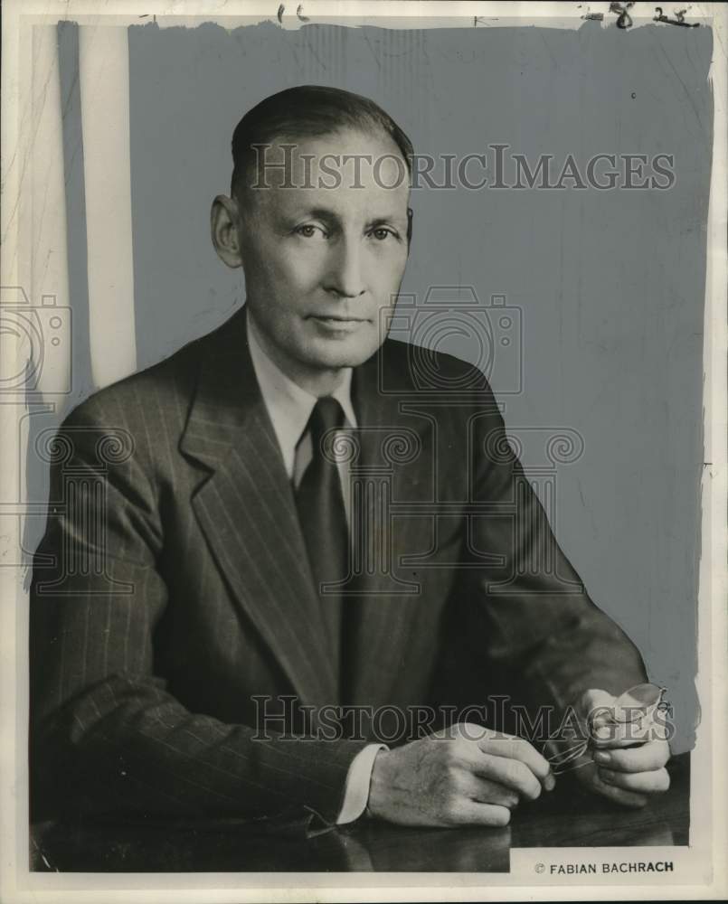 1953 Press Photo Stanley F. Horn - nox29123