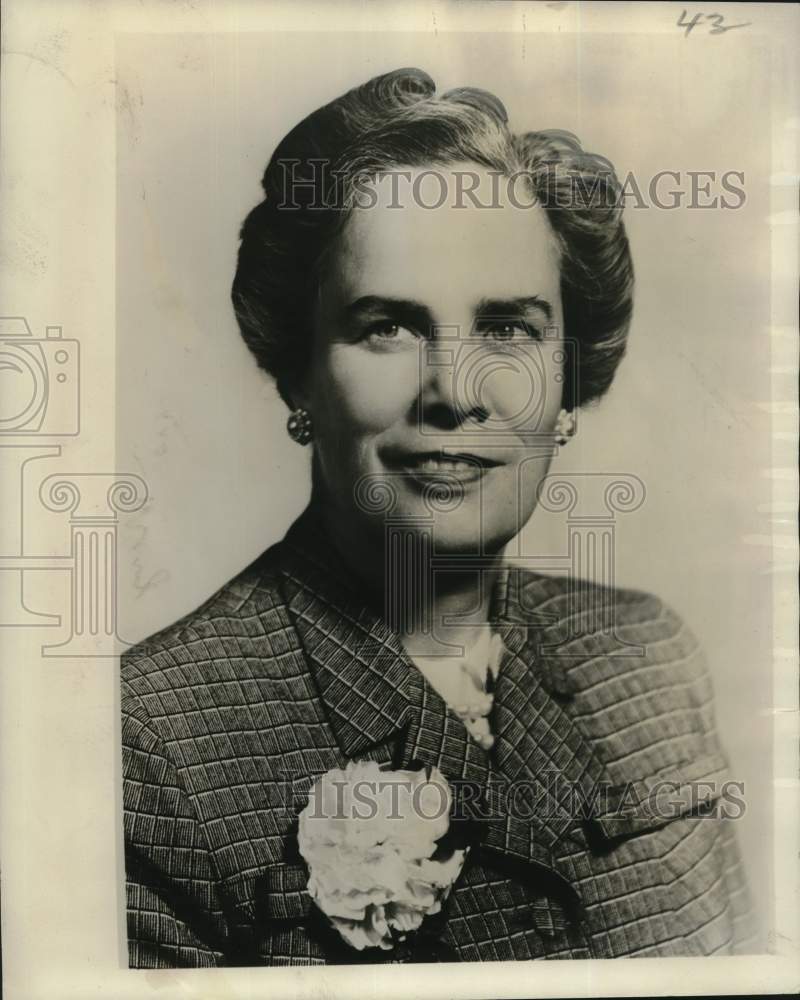 1957 Press Photo U.S. delegate to the United Nations, Miss Mary Lord - nox29172- Historic Images