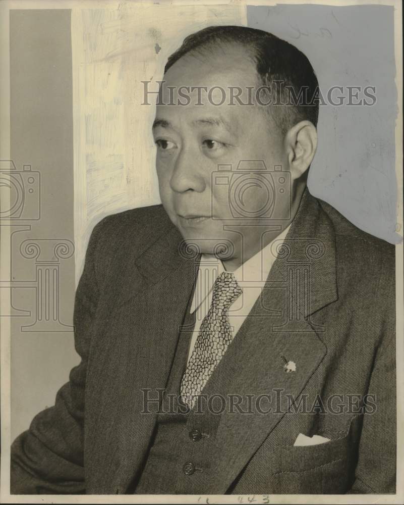 1952 Press Photo Raul Leuterio - nox29443
