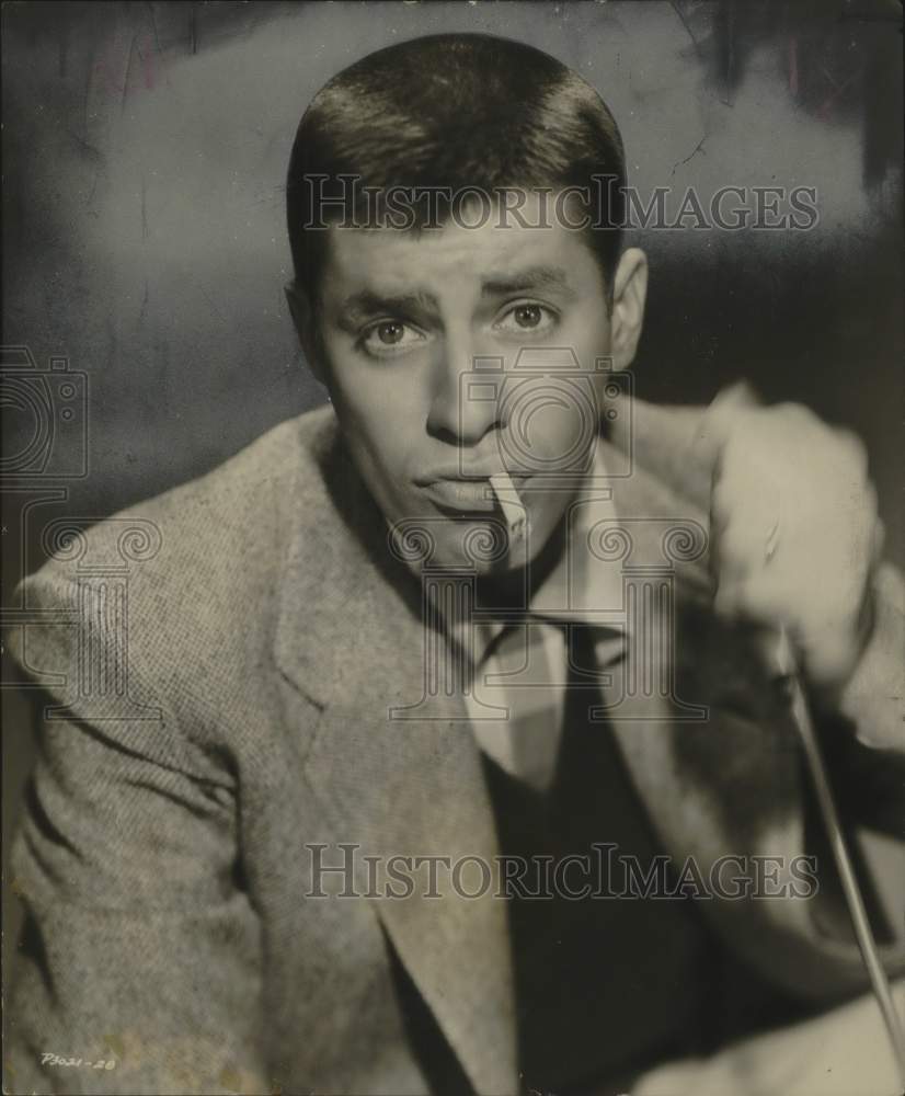 1952 Press Photo Comedian Jerry Lewis - nox29499