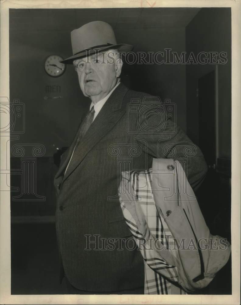 1959 Press Photo United Mine Workers Head John L. Lewis in New Orleans - Historic Images