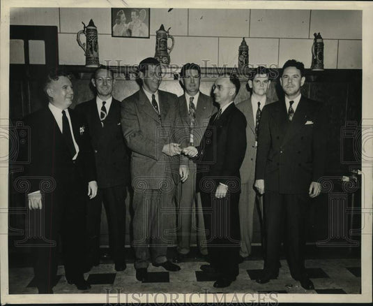 1946 Press Photo Gentilly Terrace & Gardens Improvement Association Officers- Historic Images