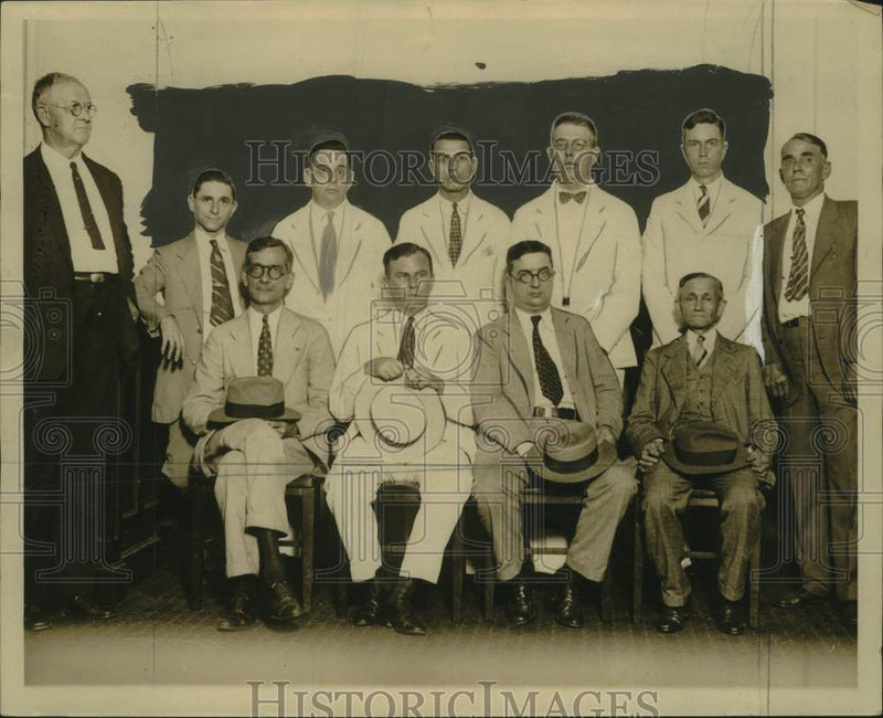 Load image into Gallery viewer, 1928 Press Photo Nine Jurors Selected in Sara Kelloway Murder Case - nox29796

