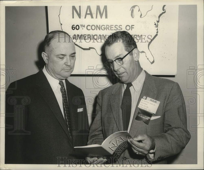 Load image into Gallery viewer, 1956 Press Photo Congress of American Industry Participants, New York
