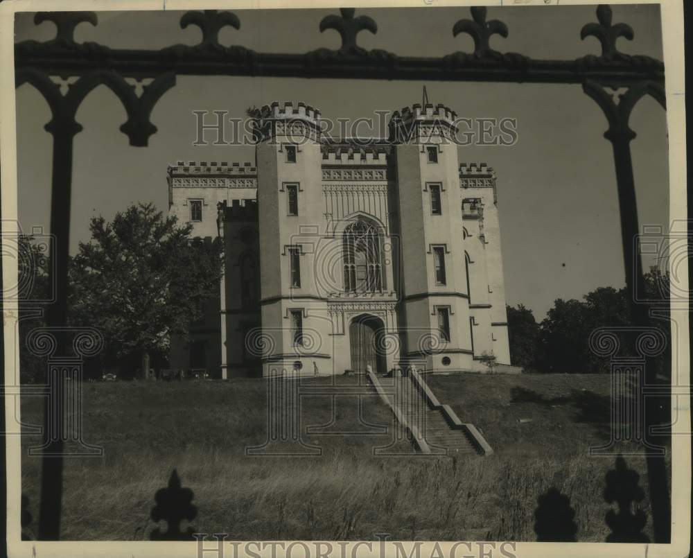 1937 Press Photo Old Louisiana State Capitol Building - nox29917- Historic Images