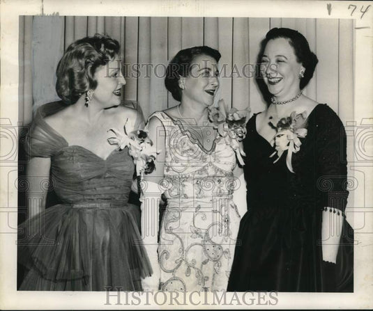 1954 Press Photo Guests at Louisiana Governor Kennon's Testimonial Dinner