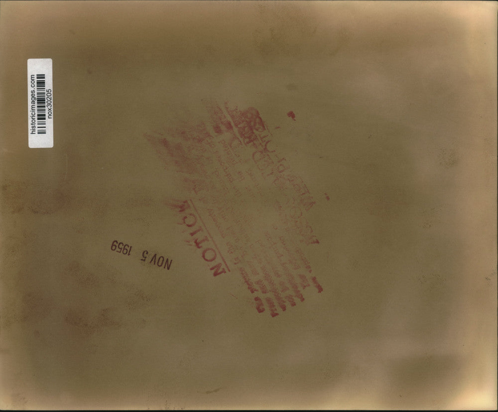 1959 Press Photo United States, British Officials Confer at United Nations