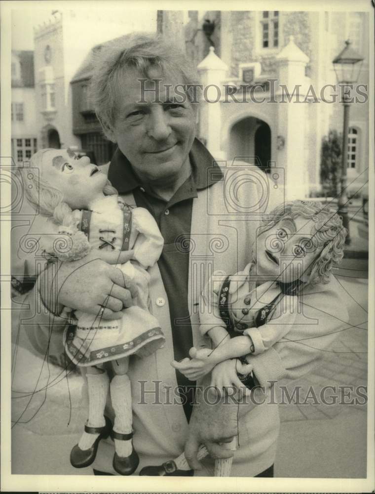 1982 Press Photo Danny Kaye hosts the "Epcot Center...The Opening Celebration"