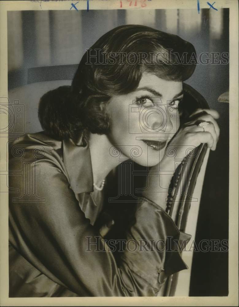 1960 Press Photo Singer-Actress Kitty Kallen - nox30325