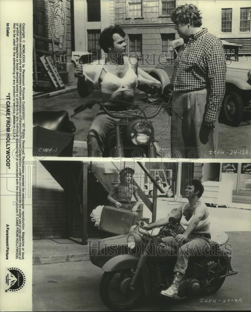 Press Photo Two Scenes from "It Came from Hollywood" - nox30335