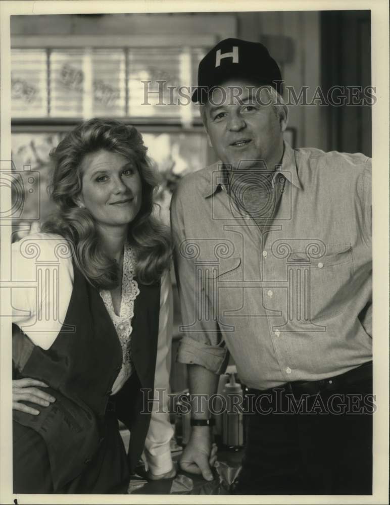1990 Press Photo Actress Judith Ivey & actor Dankin Matthews star in "Down Home"