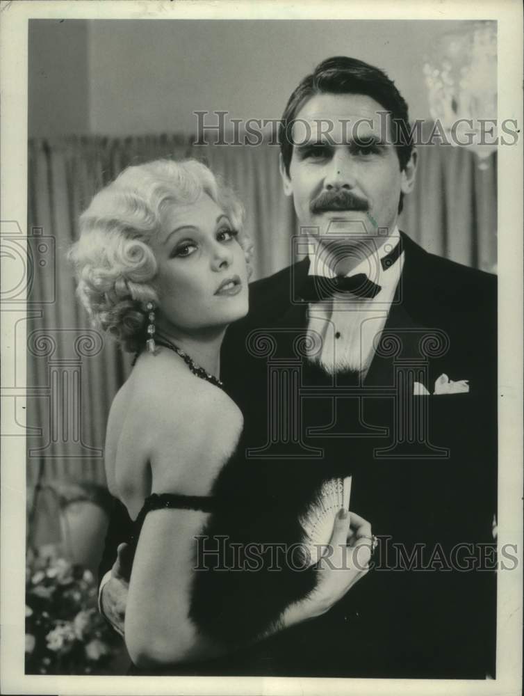 1982 Press Photo Actors Ann Jillian,, James Brolin in "Mae West" - nox30387