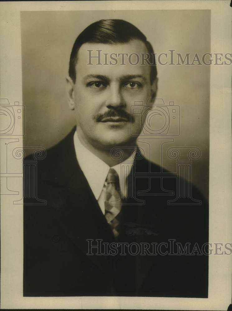 1929 Press Photo University of Michigan President Dr. Clarence C. Little