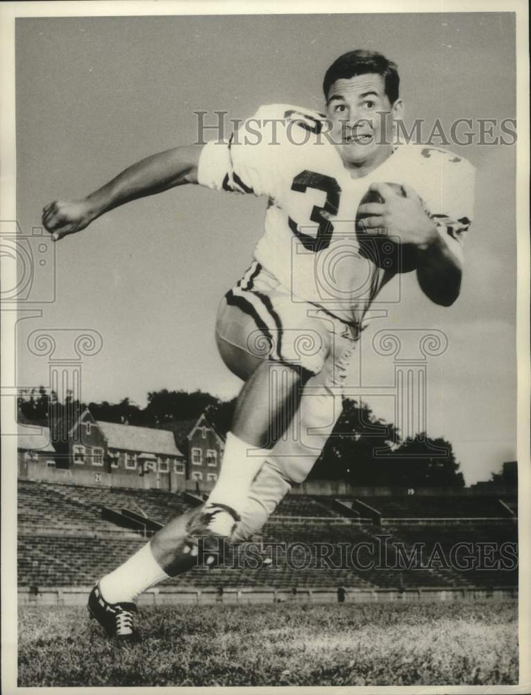 1967 Press Photo Georgia Tech Football Player Johnny Gresham - nox30567