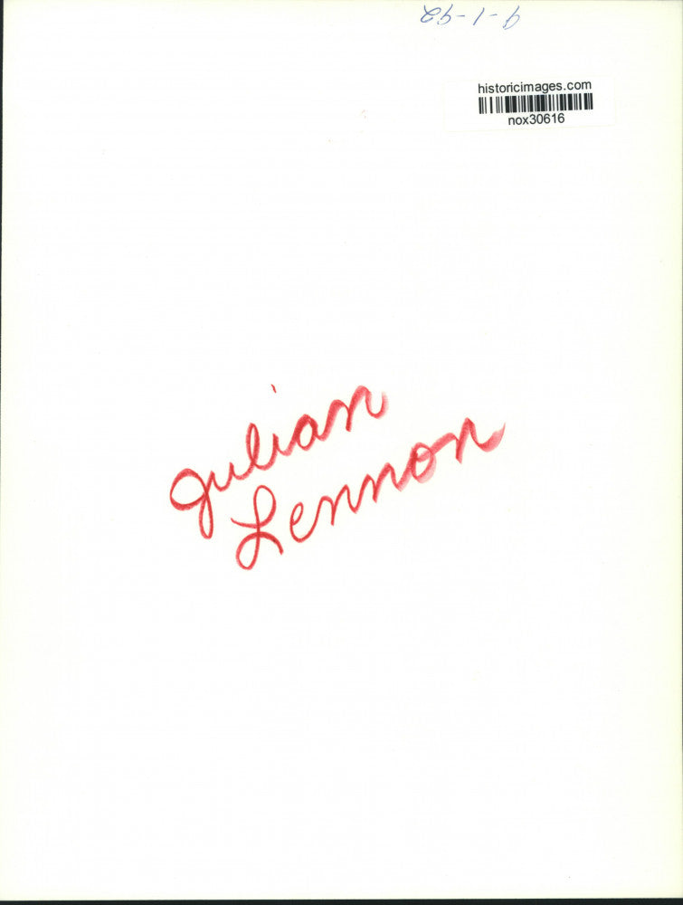 1992 Press Photo Julian Lennon headlines anniversary show of "ABC in Concert"