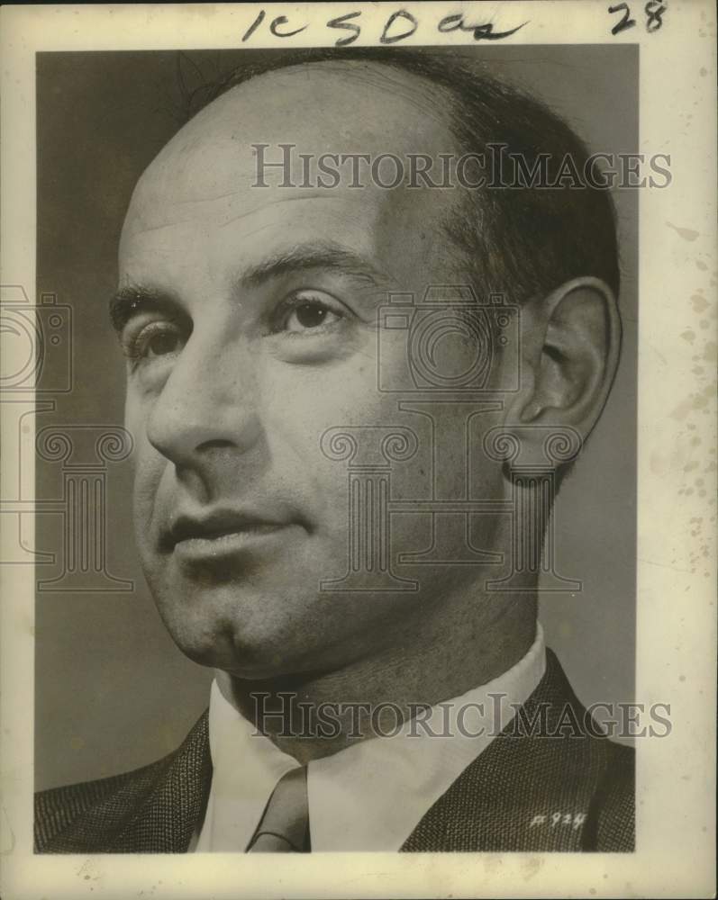 1961 Press Photo New Orleans Symphony Guest Conductor Erich Leinsdorf