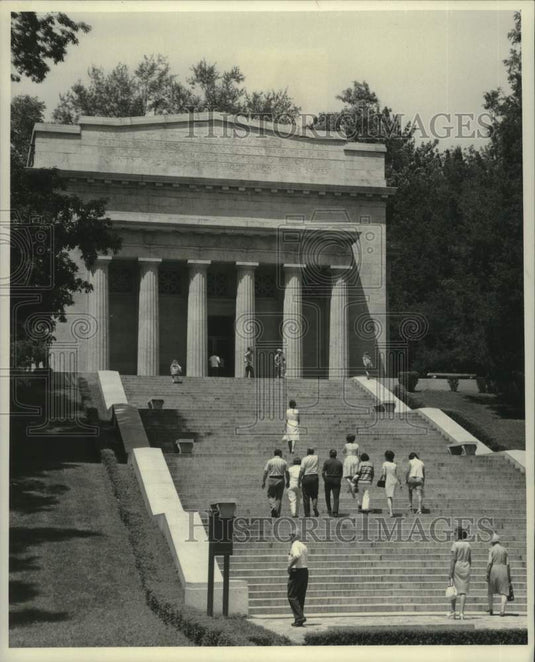 1976 Press Photo Abraham Lincoln Birthplace National Historic Site. - nox30664