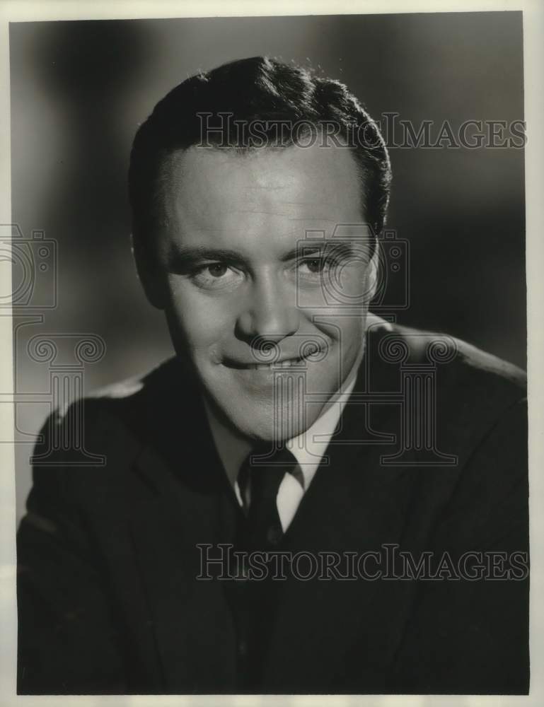 1963 Press Photo Actor Jack Lemmon, Host of "The Judge" on "Dick Powell Theatre"