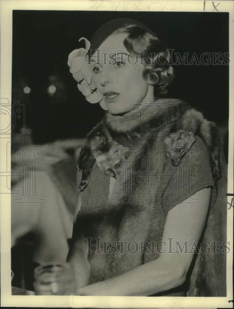 1977 Press Photo Cloris Leachman in &quot;Dillinger&quot; - nox30793- Historic Images