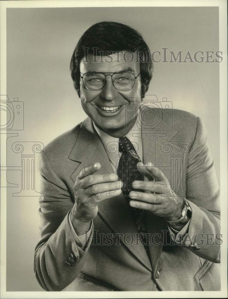 1975 Press Photo &quot;Spin-Off&quot; Host Jim Lange - nox30847