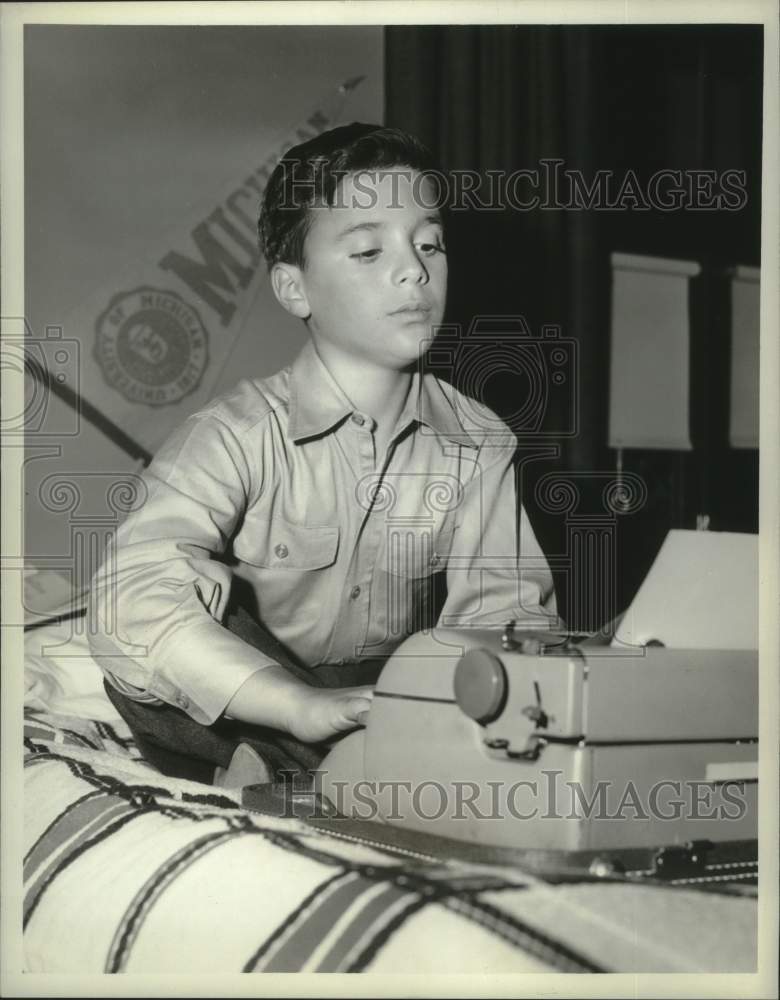 1962 Press Photo Actor Scott Lane in &quot;McKeever and the Colonel&quot; - nox31012- Historic Images