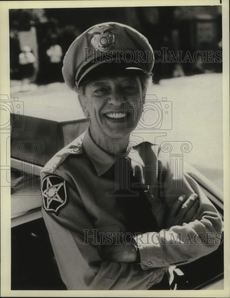 1986 Press Photo Actor Don Knotts stars as Barney Fife in &#39;Return to Mayberry&#39;- Historic Images