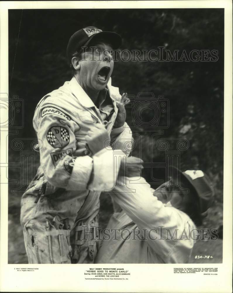 1977 Press Photo Actor Don Knotts in "Herbie Goes to Monte Carlo" - nox31101