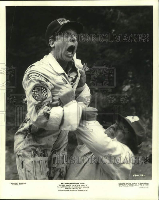 1977 Press Photo Actor Don Knotts in "Herbie Goes to Monte Carlo" - nox31101