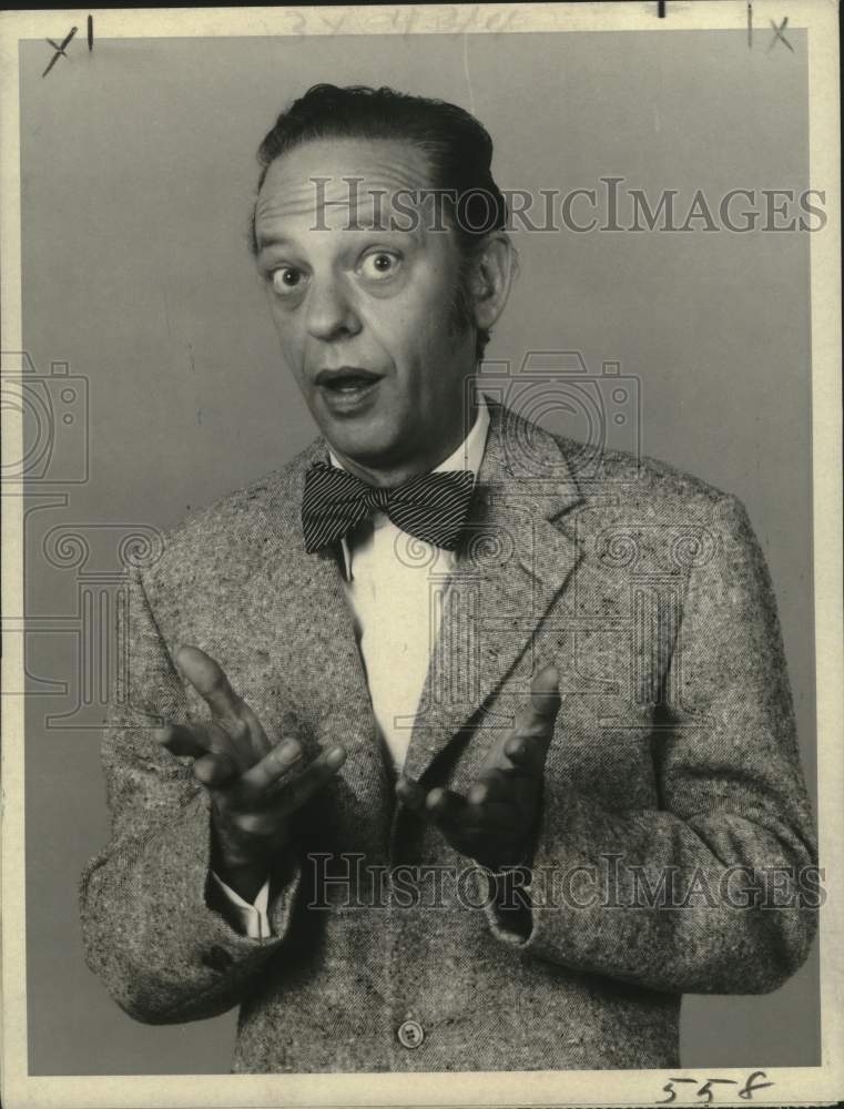 1970 Press Photo Comedian Don Knotts on "The Don Knotts Show" - nox31108