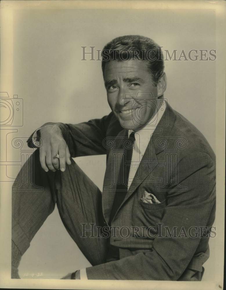 1957 Press Photo Actor Peter Lawford of TV Series &quot;The Thin Man&quot; - nox31176- Historic Images