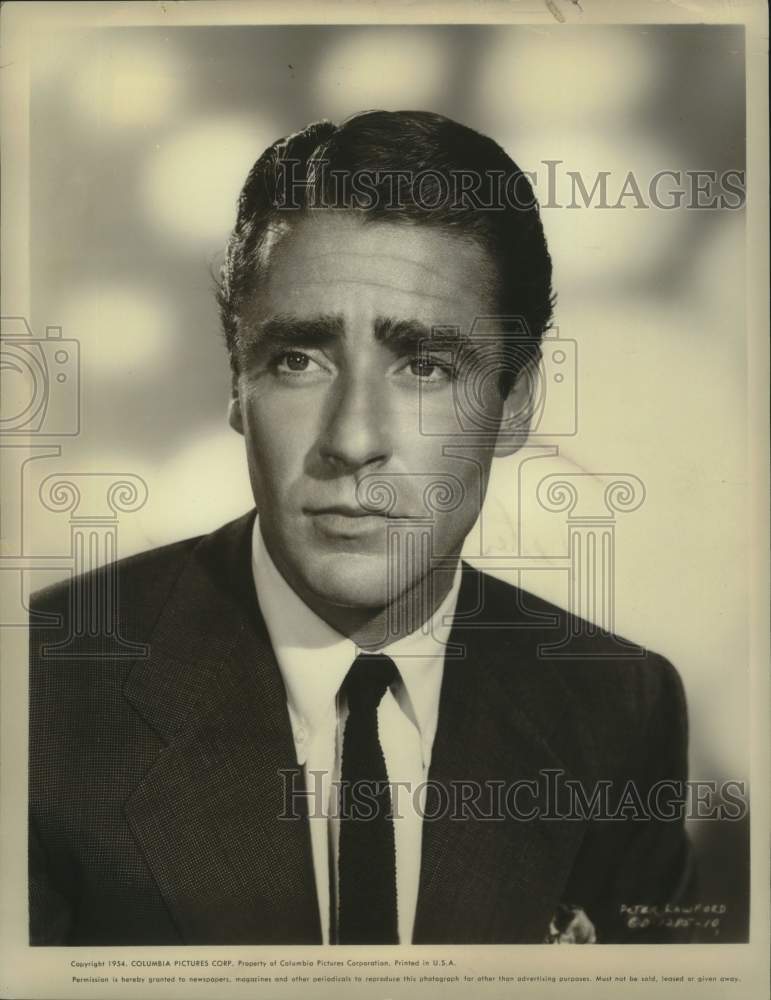1954 Press Photo Actor Peter Lawford - nox31177