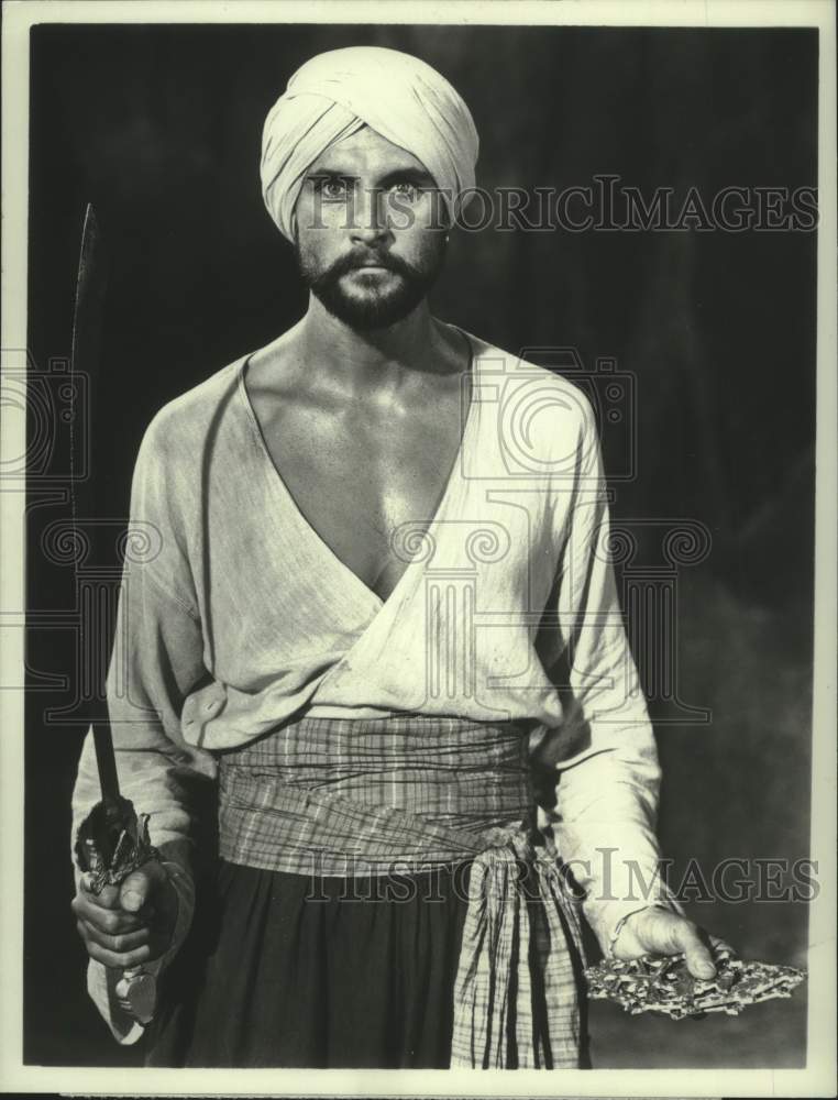 1977 Press Photo John Phillip Law in "The Golden Voyage of Sinbad." - nox31199