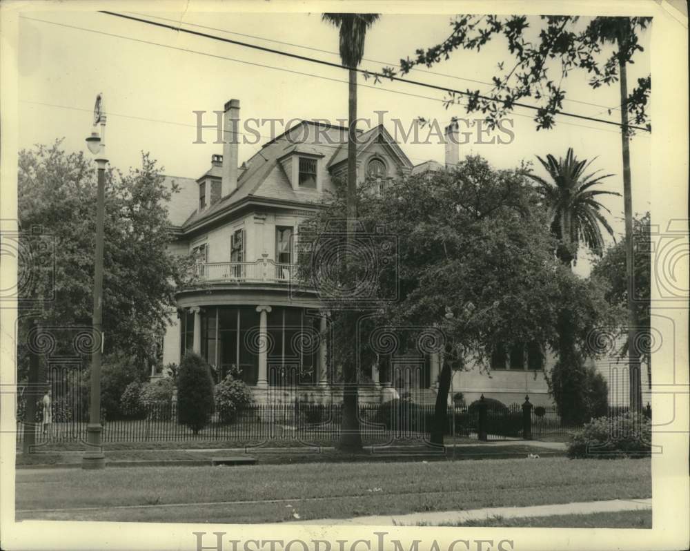 1941 Press Photo The new home of Japanese Consultant Mr. Ito in New Orleans