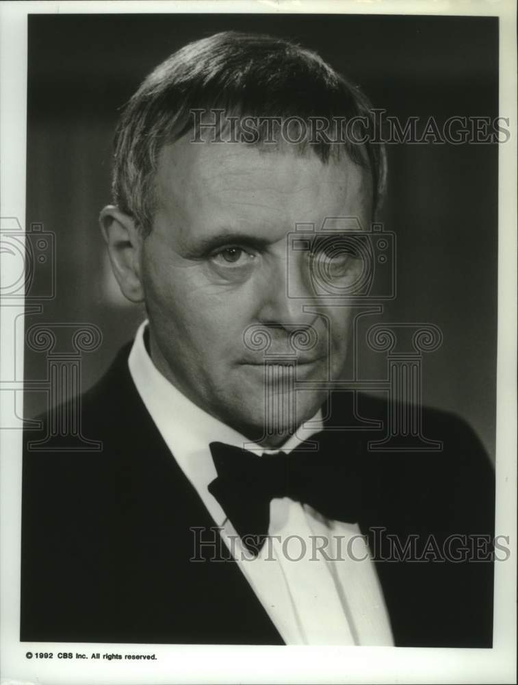 1992 Press Photo Actor Anthony Hopkins of "To Be the Best" - nox31723
