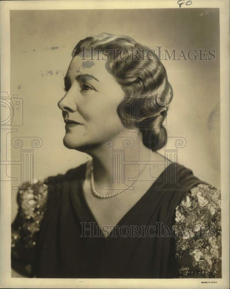 1939 Press Photo "Ma Holden" played by actress Fay Holden in the Hardy Series