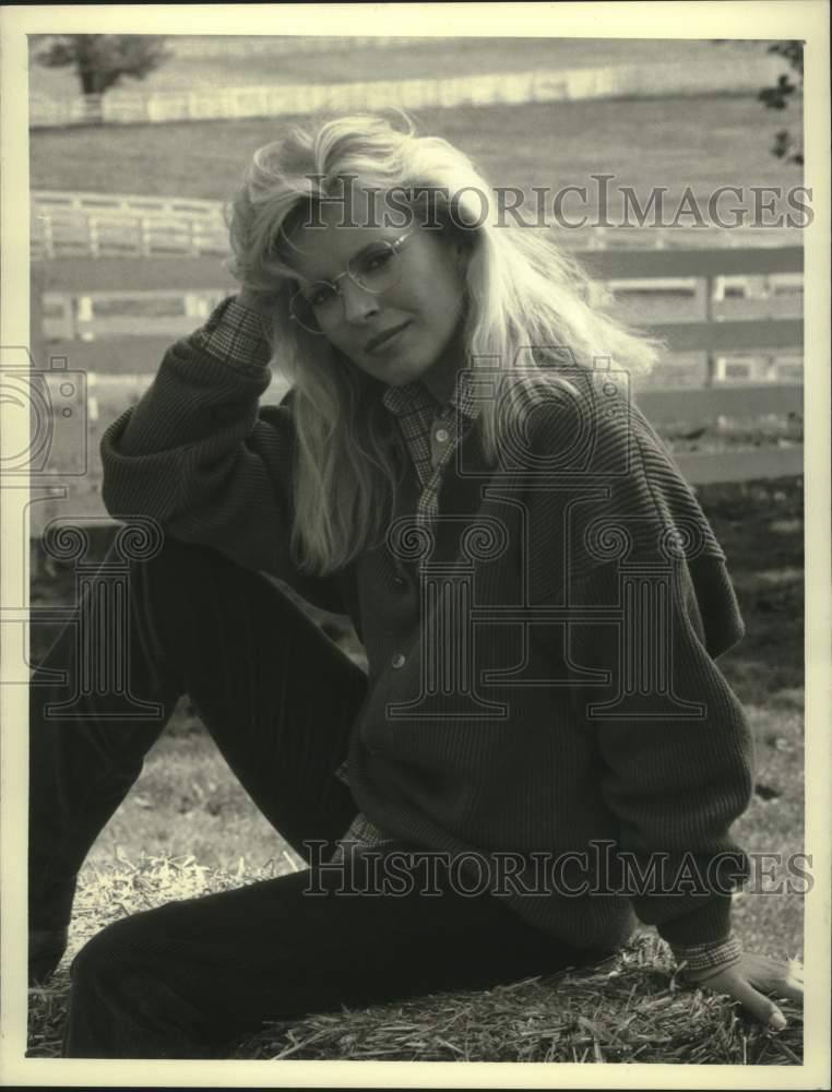 1988 Press Photo Cheryl Ladd stars in CBS's "Bluegrass." - nox31873