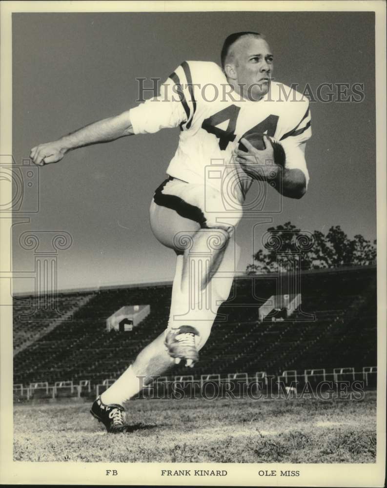 1964 Press Photo Frank Kinard, Ole Miss full-back. - nox31999