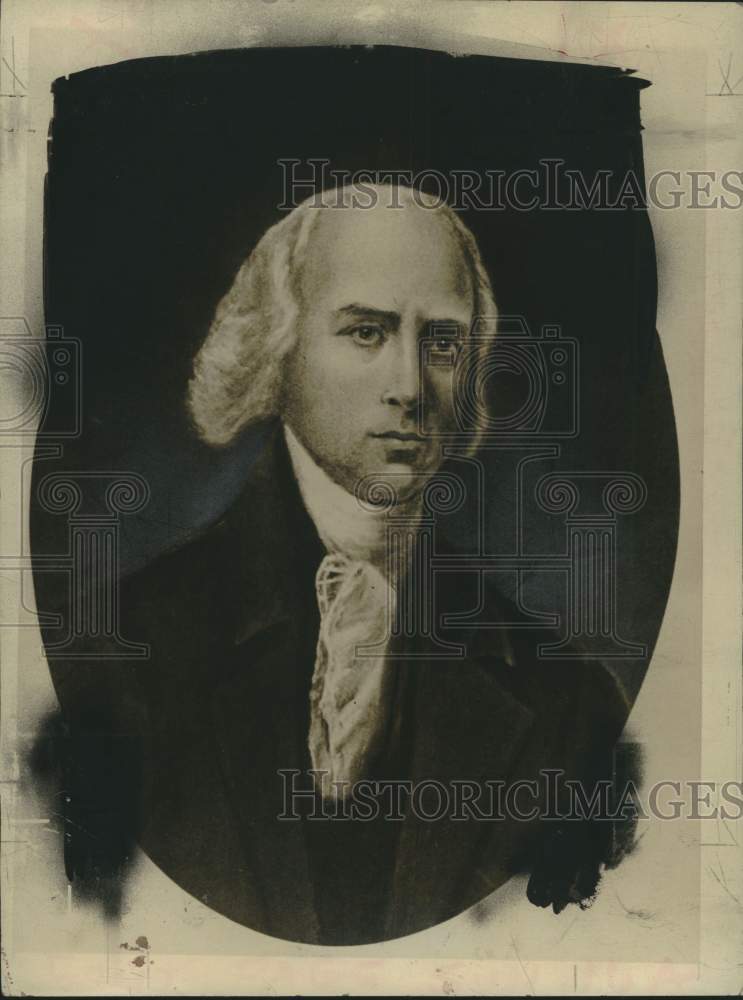 1937 Press Photo James Madison portrait. - nox32112- Historic Images