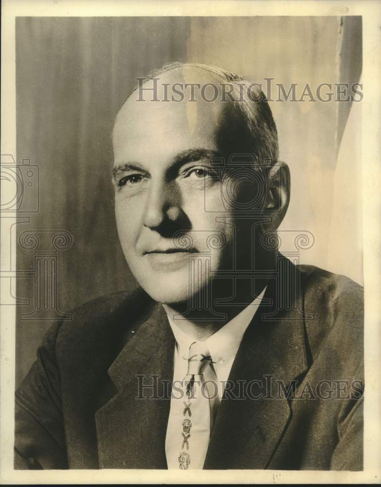 1959 Press Photo President of Eastern Air Lines Malcolm A. MacIntyre - nox32121