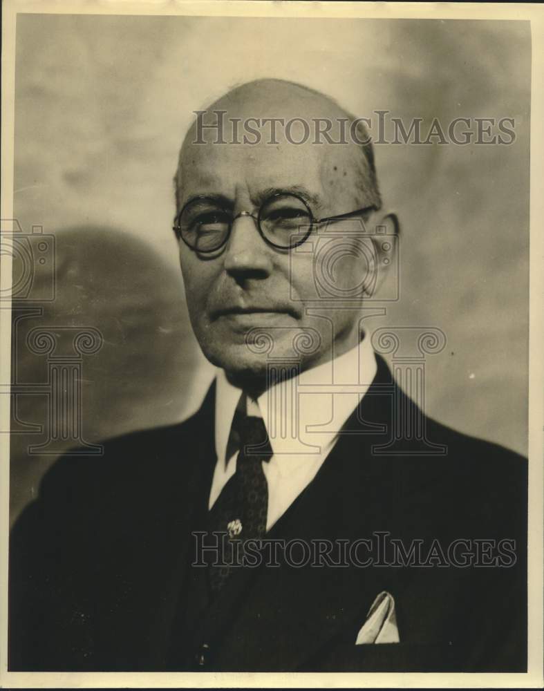 1933 Press Photo George Brooke Magruder, general agent of the Burlington Lines.- Historic Images