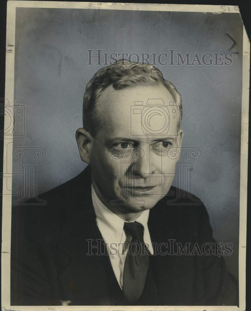 1937 Press Photo Times Picayune News Editor John McClure. - nox32297