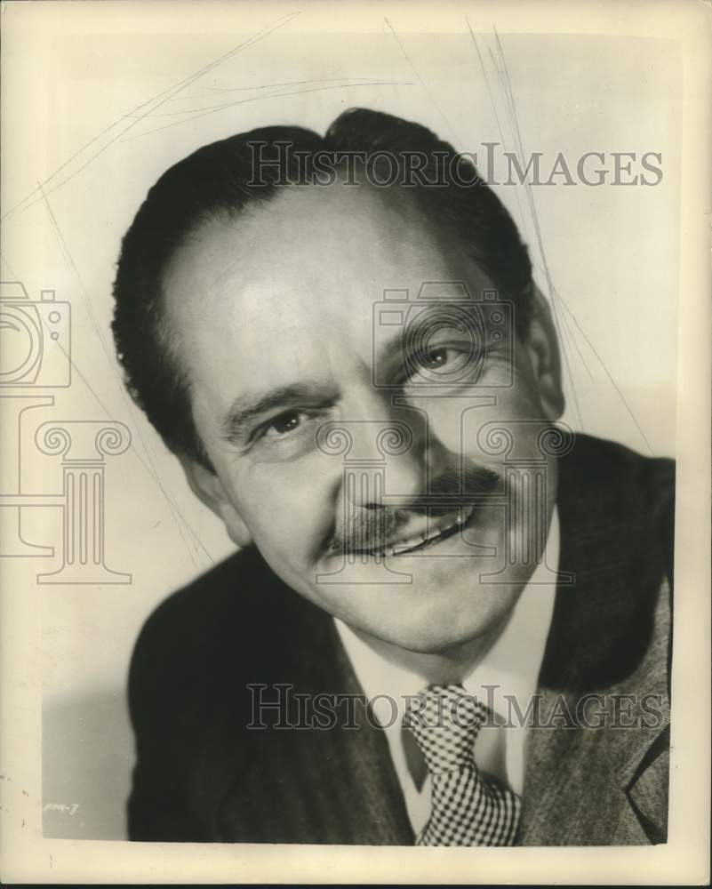 1950 Press Photo Actor Fredric March - nox32333- Historic Images