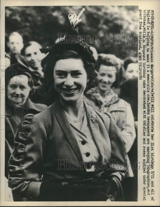 1951 Press Photo England's Princess Margaret - nox32369