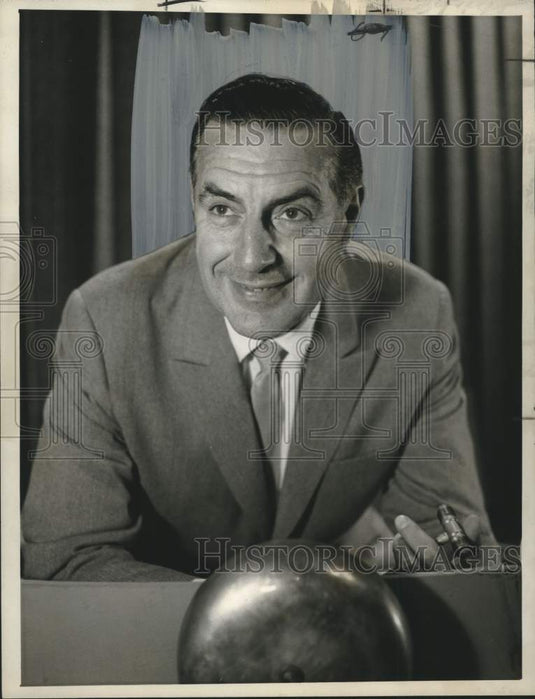 1958 Press Photo "Ted Mack & the Original Amateur Hour" Host Ted Mack