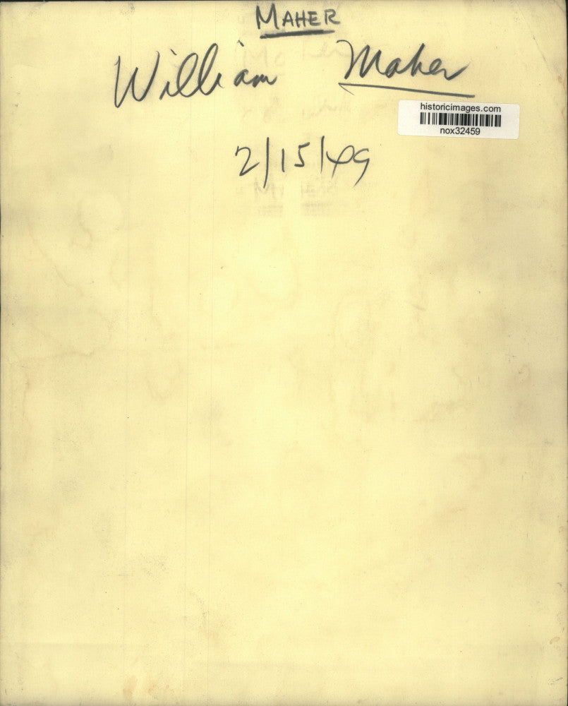 1949 Press Photo William Maher. - nox32459