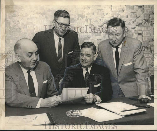 1959 Press Photo Officers of the Better Business Bureau of Greater New Orleans