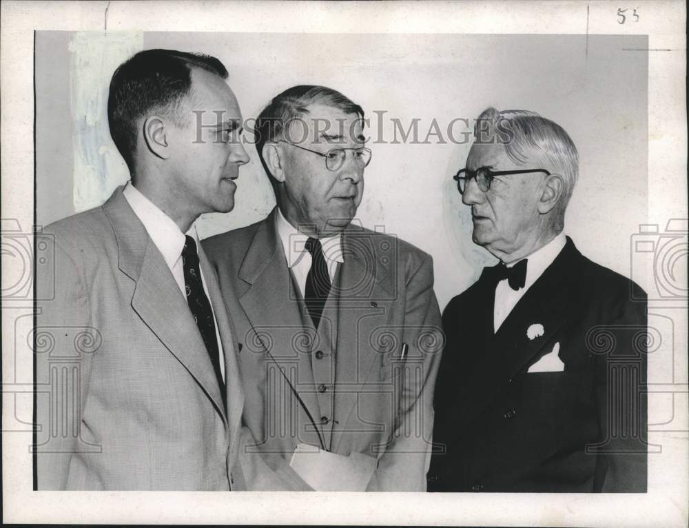 1952 Press Photo New Orleans Ministerial Union Officers - nox32721- Historic Images