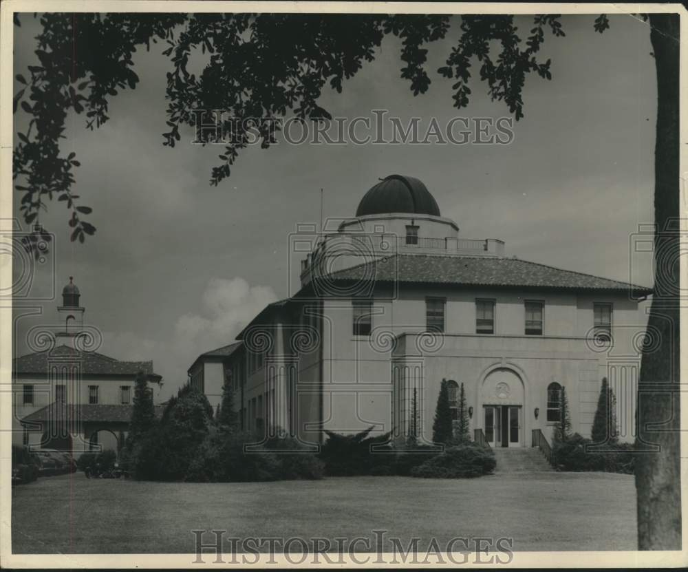 1951 Press Photo Nicholson Hall, physics and math, at Louisiana State University